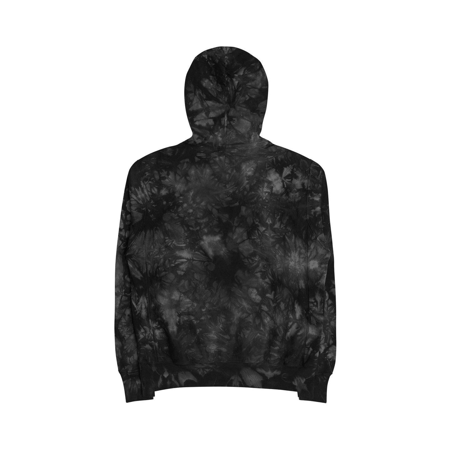 Unisex Champion Tie-Dye Hoodie with Unique Embroidery