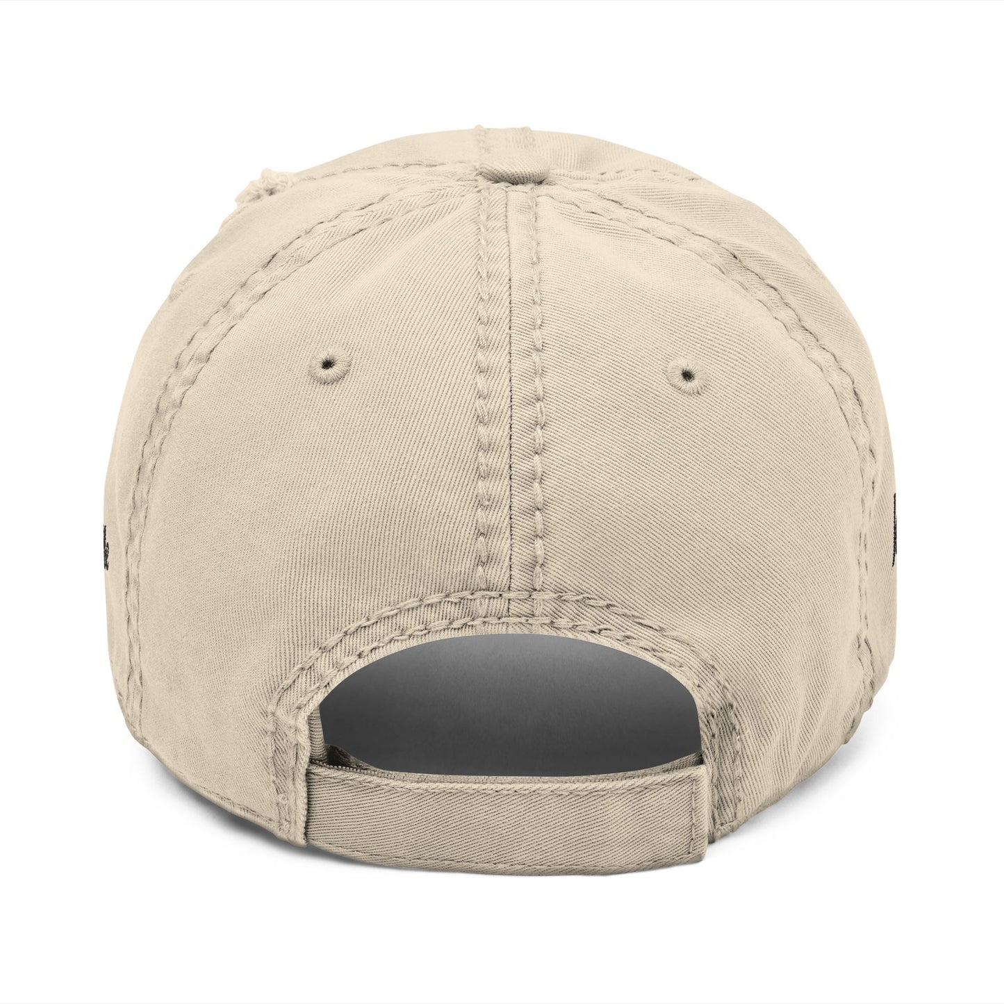 Distressed Embroidered Dad Hat - Casual Accessory for Dads, Gift for Father's Day, Birthday, or Everyday Wear, Fun Cap