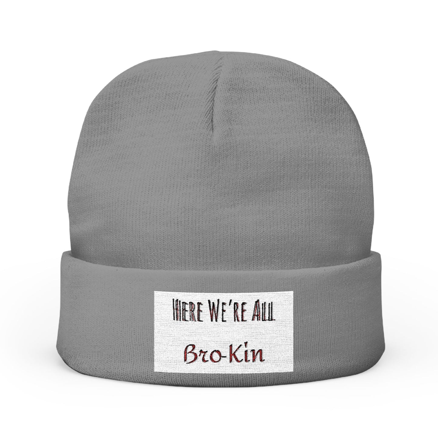 Knit Beanie (Embroidery)