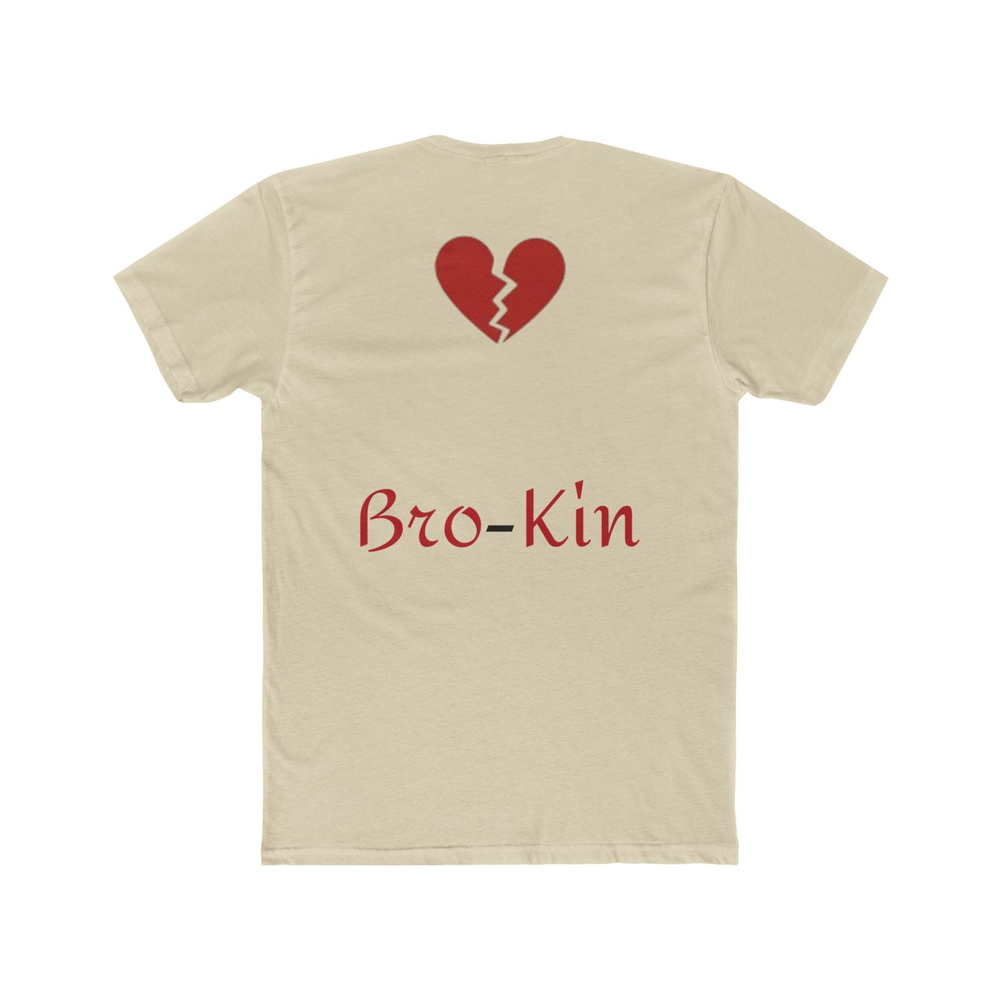 Bro-Kin Heartbreak Unisex Cotton Tee - Casual Comfort for Siblings