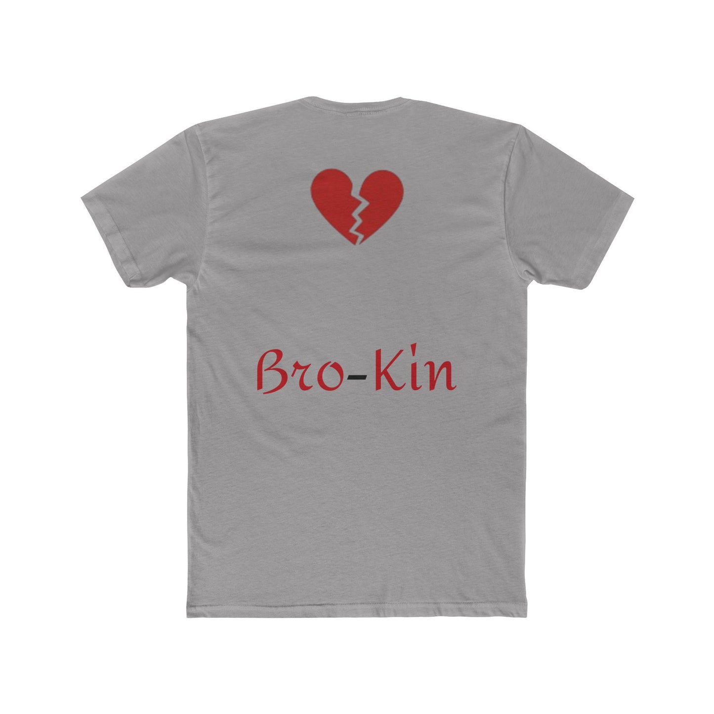 Bro-Kin Heartbreak Unisex Cotton Tee - Casual Comfort for Siblings