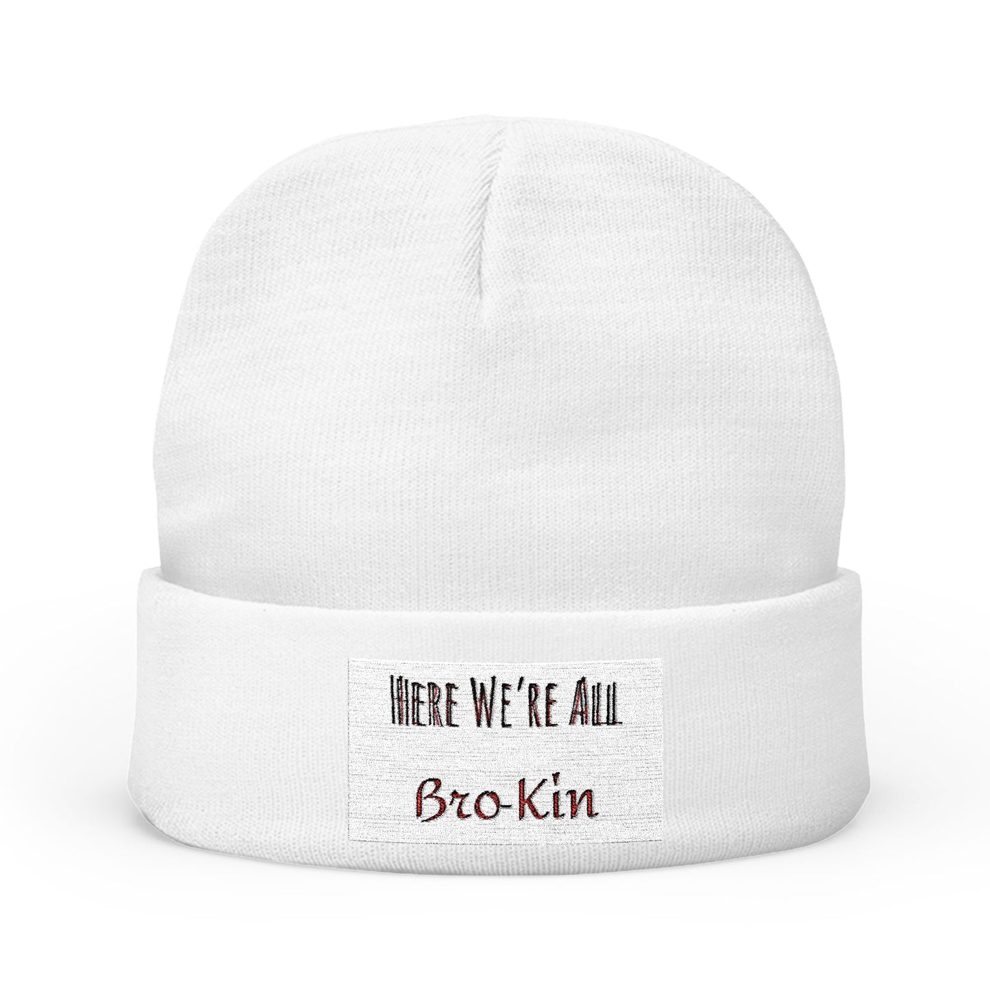 Knit Beanie (Embroidery)
