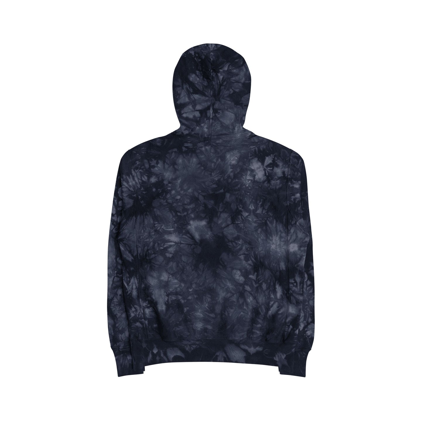 Unisex Champion Tie-Dye Hoodie with Unique Embroidery